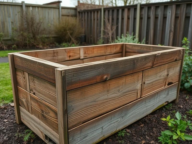 Poškodovana lesena greda